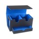 thumbnail image 1 of Caja De Baraja De Cartas Caja De Baraja Protectora De Tarjetas De Cuero PU Resistente Caja De Cartas Coleccionables Azul, 1 of 5