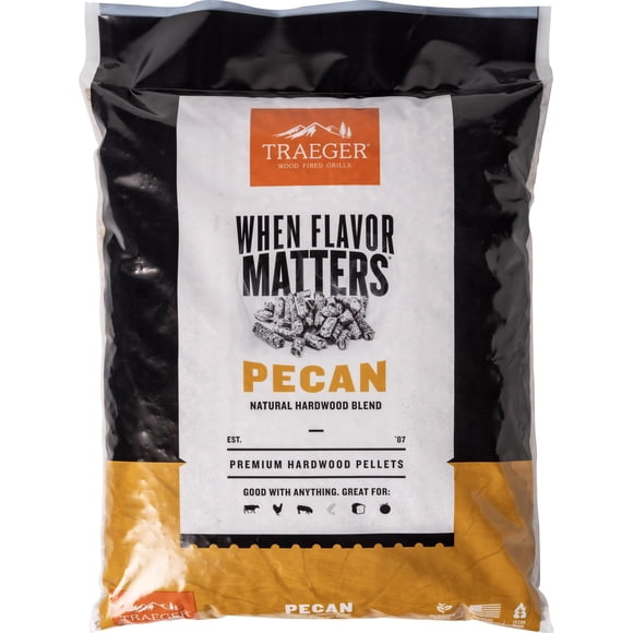 Wood Pellets Traeger Grills Nueces 100% naturales, 8,16 kg