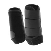 Magideal - 2 Protectores De Piernas Para Botas De Caballo, Protección De Tendones Cómoda Y Reutilizable, Protección A Prueba De Golpes, Envoltura Para Piernas Pa Pierna Delantera L