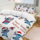thumbnail image 2 of Dear Santa, Define Nice Stitch 3 Pieces Duvet Cover Set Full Size Super Soft Fade Resistant Microfiber, 2 of 4