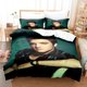 thumbnail image 1 of Retro E-Elvis Presley Bedding Set,Duvet Cover Comforter Bed Set Quilt Cover Pillowcase, Boys Girls Adults Bed Sheets, 1 of 5