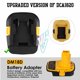 thumbnail image 4 of Adaptador de batería JJXNDO para Dewalt de 20 V a 18 V, paquete de 2 unidades DM18D, 4 of 7