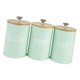 thumbnail image 3 of Cocina Metal Especias Condimento Bote Sal Azúcar Pimienta Envase Tarro Verde, 3 of 5