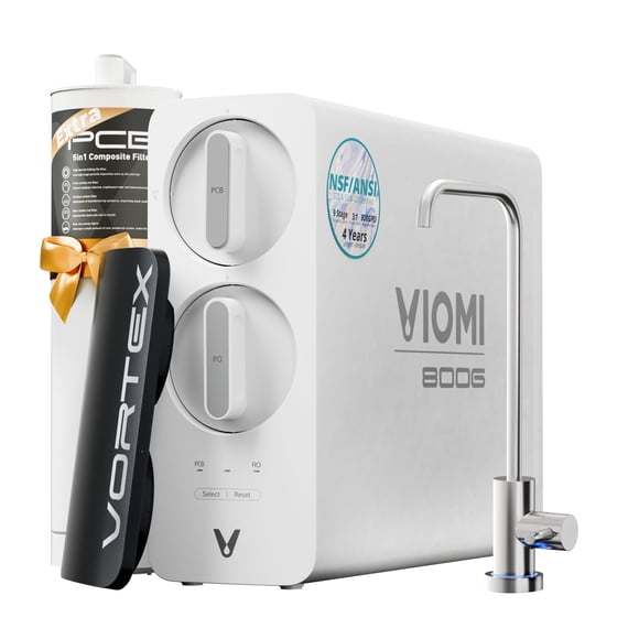 Sistema de ósmosis inversa VIOMI 800G Filtro de 9 etapas y 48 meses