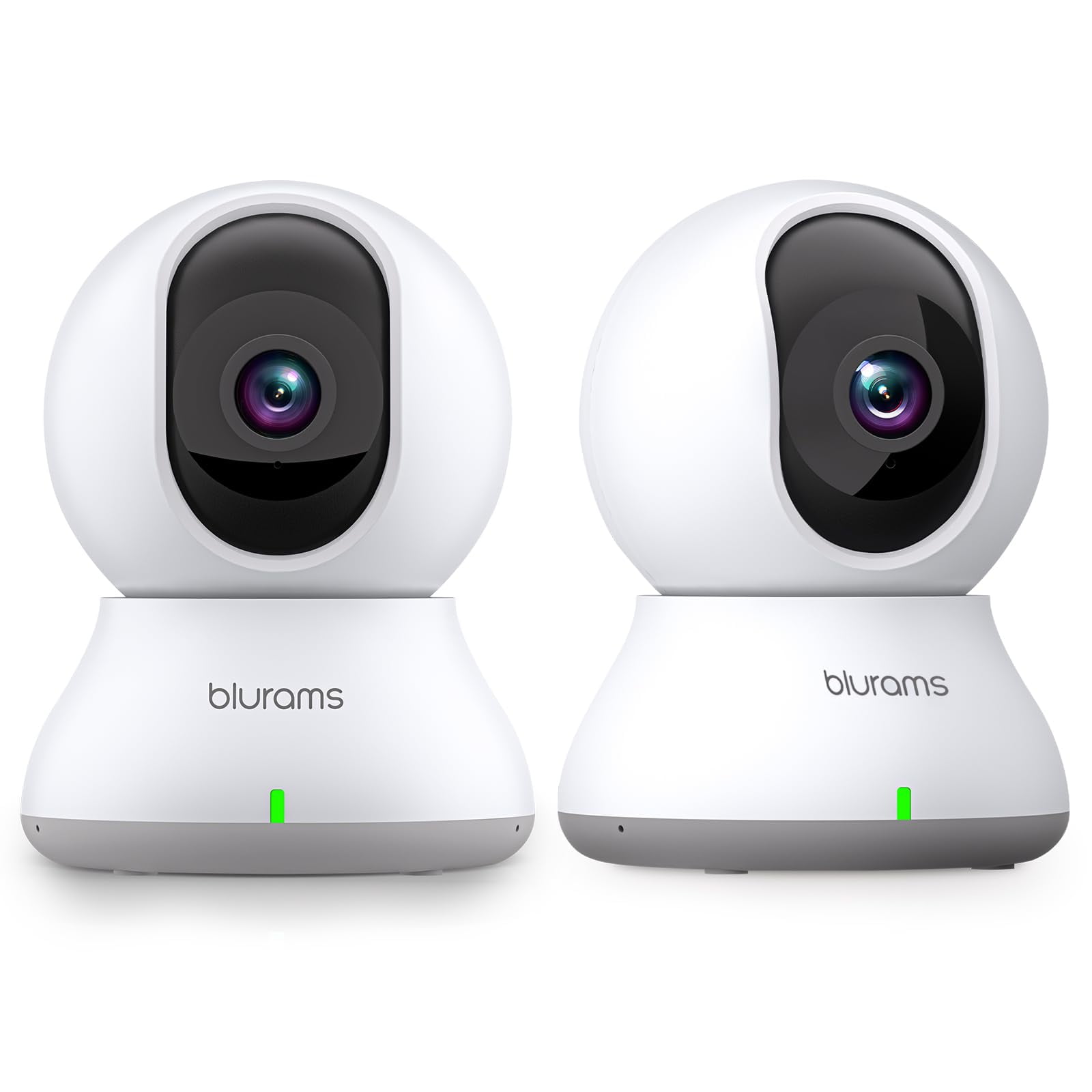 Cámara De Seguridad Blurams Indoor 2k 360° Con Seguimiento De Movimiento