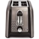 thumbnail image 1 of Tostadora de acero inoxidable Oster Black 2-Slice, 1 of 2