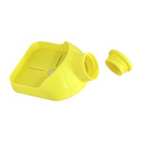 Magideal - Colector De Polvo Para Taladro Con Guía, Reutilizable, Multifuncional, Para Herramientas Eléctricas De Bricolaje, Accesorio Ligero De 3,3 X 4 Pulgadas Amarillo