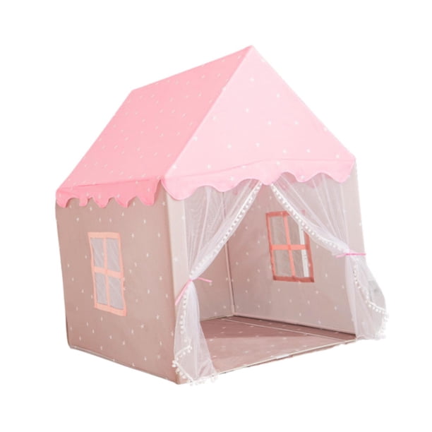 Tienda De Campaña Para Niños, Casa De Juegos, Regalo, Tienda De Campaña De Princesa Para Niños, Niñas Y Niños Pequeños, Color Rosa