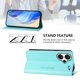 thumbnail image 3 of Funda Billetera con Soporte para Xiaomi Redmi Note 13 Pro Plus 5G Bloqueo RFID Plegable Verde menta, 3 of 6