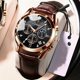 thumbnail image 2 of Reloj para Hombre de Cuarzo con Esfera Redonda Elegante - Pantalla de Fecha, Caja de Aleación, Estilo Casual, Resistente Al Agua, Perfecto para Estudiantes y Opción Ideal, 2 of 8