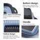thumbnail image 5 of Juego de coladores plegables Fglmctsh 2 piezas Azul y Gris, 5 of 7