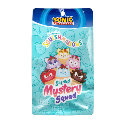 Peluche Sonic Sorpresa Con Aroma 13 Cm Squishmallows