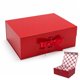 thumbnail image 1 of Caja de regalo Tekhoho 33x27x13 cm con cinta magnética a cuadros, 1 of 7