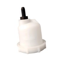 Ioensy - Depósito De Líquido De Frenos Crs Depósito De Aceite Líquido Del Cilindro Maestro Resistente Al Desgaste