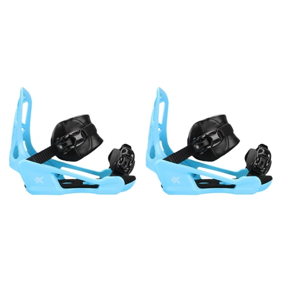 Fijaciones De Snowboard Para Niños Deportes De Invierno Patinaje Práctico Para Snowboard S Azul Negro