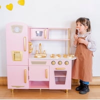 Roots Toys - Cocina De Madera Ester Rosa