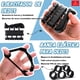 thumbnail image 3 of Set 5 En 1 Hand Grip Ejercitador Mano Y Antebrazo 5-60 Kg Negro, 3 of 10