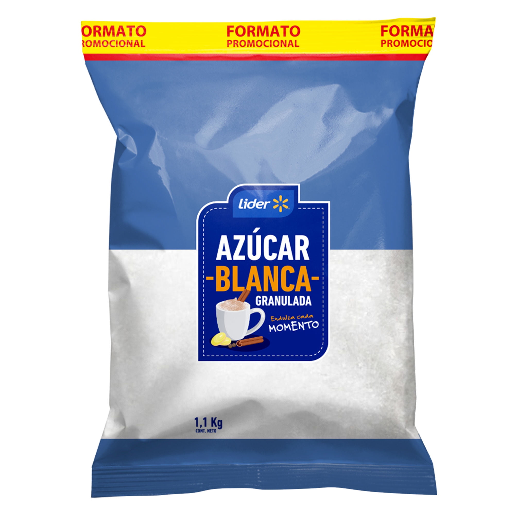 Azúcar Blanca Granulada 1.1 kg Lider