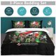thumbnail image 5 of x634 Ghostbusters Bed Duvet Cover Microfiber Bedding Sets 3D Printed Lightweight 3 Piece Comforter Sets, 1 Duvet Cover And 2 Pillow Shams for Kids Boys Girls 90"x90" jn634, 5 of 5