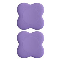 Magideal - 2X Cojín Para Rodillas De Yoga, Cojín De Equilibrio, Cómodo Soporte Suave Para Arrodillarse, Almohadilla Para Arrodillarse De Pilates, Almohadilla De Púrpura