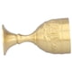 thumbnail image 5 of Copa de latón vintage, cáliz real en relieve, rosa, leche, té, vino, whisky, copa pequeña, suministros para fiestas, 5 of 11