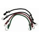 thumbnail image 1 of Pack De 8 Cuerdas Amarre Elastica Con Gancho De 27 Cm Multicolor, 1 of 3