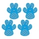 thumbnail image 2 of 4 Piezas Almohadillas Para Patas De Perro Calzado Para Mascotas Botines Calcetines Pegatinas Para Pies Antideslizantes Para Perros M Azul, 2 of 3