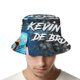 thumbnail image 4 of Kevin De Bruyne Sombrero bucket para adultos, gorra de protección solar, sombrero de pescador plegable para viajes al aire libre, pesca y actividades de verano, 4 of 6