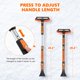 thumbnail image 5 of Snow Brush DNA MOTORING TOOLS-00376 110 cm con rascador de hielo, 5 of 7