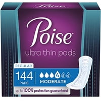 Almohadillas Ultrafinas Para Incontinencia Poise Para Mujer,