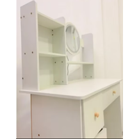 Angeles Del Hogar - Tocador De Maquillaje Multifuncional Con Espejo Y Almacenamiento