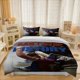 thumbnail image 1 of 3pcss Women'S Football Glory Moments Pattern Set Soft And Comfortable Bedding Set, 1 of 5