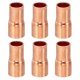 thumbnail image 1 of Uxcell Reductor de Cobre de 5/16" a 1/4" ID, 6 Piezas de Acoplamiento Reductor de Presión Conector de Tubo de Cobre, 1 of 5