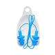 thumbnail image 3 of -Tapones para Los Oídos, Reducción de Ruido, Protección Auditiva, Tapones para Los Oídos con Cordón, Tapones para Los Oídos de Natación para Nadar, Ap Azul, 3 of 5