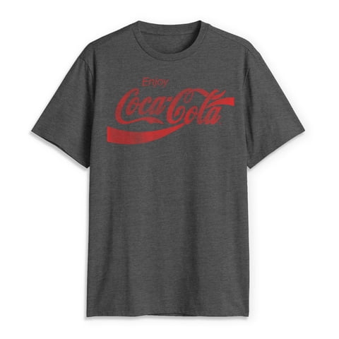 Camiseta Coca-Cola Eighties Coke Para Hombre Heather, Talla Xl