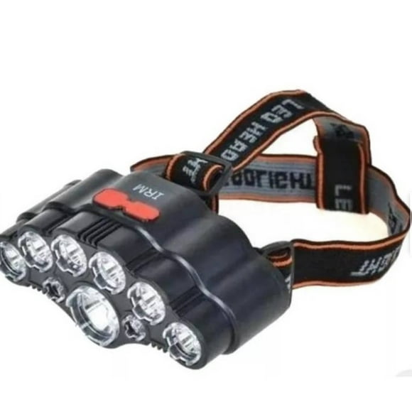 Linterna Minero De 9 Led, Cabeza Ajustable Recargable Usb