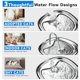 thumbnail image 3 of Fuente de Agua para Gatos KiwiLove 3,5 L Acero Inoxidable Silenciosa, 3 of 7