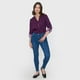 thumbnail image 4 of Blusa Mujer Cuello Mao Animal Print Rojo Corona, 4 of 5