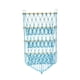 thumbnail image 2 of Organizador De Juguetes De Macramé Montado En La Pared, Soporte De Malla De Almacenamiento Para Dormitorio De Niños, Azul, 2 of 3