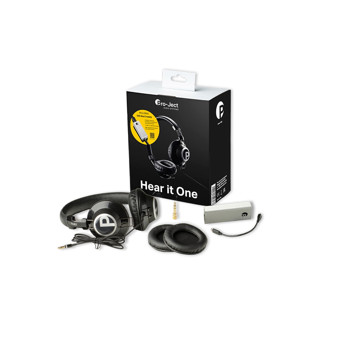 Audífonos + Dac Portátil Pro-ject Hear It Set