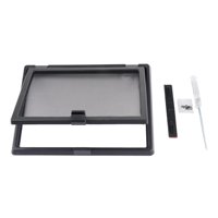 Magideal - Rejilla De Ventana Con Herramienta De Montaje, Fácil Instalación, Rejilla De Puerta Transpirable Con Tamaño Pequeño Para Dormitorio, Oficina, Cocina D Estilo C