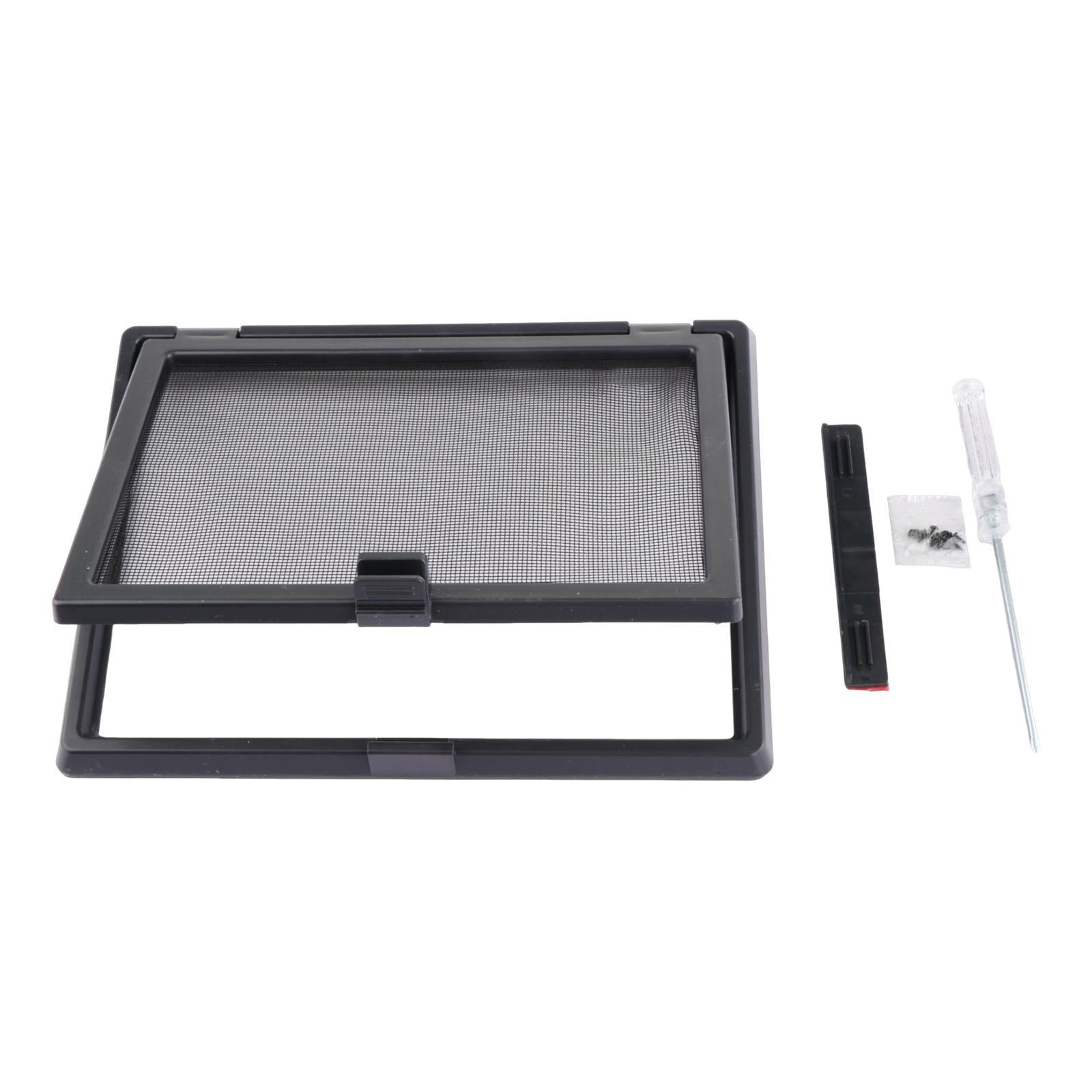 Magideal - Rejilla De Ventana Con Herramienta De Montaje, Fácil Instalación, Rejilla De Puerta Transpirable Con Tamaño Pequeño Para Dormitorio, Oficina, Cocina D Estilo C