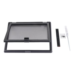 Magideal - Rejilla De Ventana Con Herramienta De Montaje, Fácil Instalación, Rejilla De Puerta Transpirable Con Tamaño Pequeño Para Dormitorio, Oficina, Cocina D Estilo C