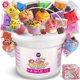 thumbnail image 1 of Slime Kit FunKidz Milky Butter, 2 litros, 4 kg, con 29 complementos para más de 6 años, 1 of 9
