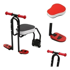 Genérico - Silla Soporte Asiento Delantero Niños Porta Bebe Bicicleta