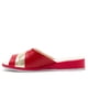 thumbnail image 2 of Pantufla Casual Cuero Mujer Corola Rojo 36, 2 of 3
