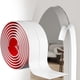 thumbnail image 1 of Protector flexible para esquinas de pared Symyda 3.3 m, seguro para niños y mascotas, blanco, 1 of 9