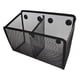 thumbnail image 1 of Soporte De Lápiz Magnético Cesta De Malla Negra Para El Armario Refrigerador Tabla 2 Grid, 1 of 5