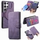 thumbnail image 1 of Funda Billetera Magnética para Samsung Galaxy S25 Ultra Soporte Tarjetas Desmontable Morado, 1 of 6