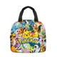 thumbnail image 1 of MINISO Pikachu Cartoon Backpack Two-piece Pokemon Student School Bag Pencil Bag Elf Pokémon Lunch Bag Cartoon School Bag Mochila, 1 of 3
